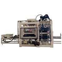 Máquina Automática para Bloques de Cemento QT10-15 con Control PLC