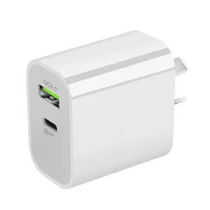 Chargeur Portable Super Rapide 20W pour Téléphone Portable Android Chargeur Cellulaire Rapide Usb Type C Pd