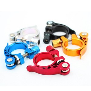 Bicycle Seatpost <b>Clamp</b> 27.2 30.8 31.6 <b>Quick</b> Release Aluminum Universal - Product Image 5
