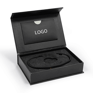 Tùy Chỉnh Sang Trọng Hộp Đồ Trang Sức Bao Bì Vòng Đeo Tay Vòng Cổ Lưu Trữ Đồ Trang Sức Hộp Biểu Tượng Tùy Chỉnh Hộp Quà Tặng - Product Image 2