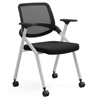 Foshan maille pliable chaise de formation pliante avec tablette de Table de bloc-notes pour l'école salle de conférence étude bureau personnel étudiant