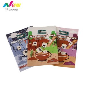 Tùy chỉnh in biodegrade dây kéo hàng đầu túi phẳng túi giấy hạt cho thạch cấp thực phẩm thân thiện với môi trường để đóng gói - Product Image 1