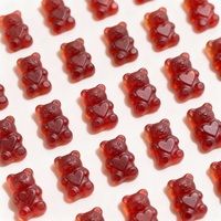 Bonbons gélifiés multicolores en forme de dessin animé, riches en fer, au goût fruité acidulé, fabriqués en Chine (OEM)
