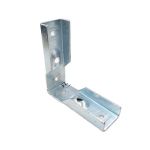 Collier de serrage d'angle en acier galvanisé de précision certifié, conforme REACH, pour systèmes de tubes industriels - Product Image 1