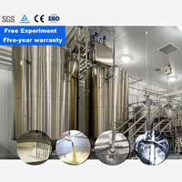 Cuve de mélange chimique LANE en acier inoxydable, agitateur liquide, homogénéisateur, machine de stockage et de mélange pour usine