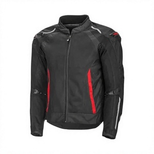 Chaqueta de Motociclismo Profesional para Hombre, de Cuero Vacuno Genuino, con Protección de Nivel 2 CE y Soporte para la Espalda - Product Image 1