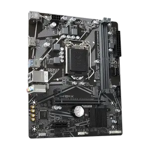 Carte mère de bureau Gigabyte <span class=keywords><strong>H410M</strong></span> K carte mère Intel Ultra Durable avec GbE LAN, résistance anti-soufre ventilateur intelligent 5 DDR4 2 DIMM - Product Image 2