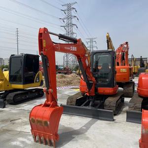 รถขุดขนาดเล็ก Kubota U55-4 ยอดขายดีที่สุด น้ำหนัก 5.5 ตัน รถขุดมือสอง Kubota KXU55 รถขุดตีนตะขาบ - Product Image 4