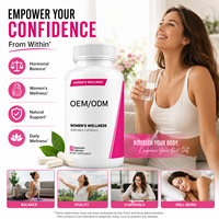 OEM ODM Capsules végétales pour le bien-être des femmes, complément alimentaire pour la santé des femmes, formule botanique à base de plantes, complément alimentaire, marque privée