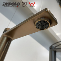 Pour Empolo Design Moderne Rose Or Laiton Salle De Bains Robinet Hôtel Lavabo Robinet De Douche Mélangeur Eau Chaude Froide Robinet Mélangeurs de Jiang