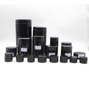 Pot de crème de maquillage de luxe noir en gros, échantillon de 3 ml, 5 ml, 10 ml, pot de crème pour les yeux et le visage, prix - Product Image 5