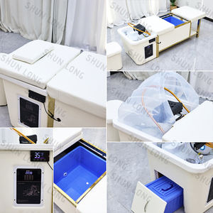 Pas de plomberie shampooing lit japonais tête Spa Massage lit Salon shampooing lit Salon de coiffure <span class=keywords><strong>lavage</strong></span> chaise pas de plomberie - Product Image 6