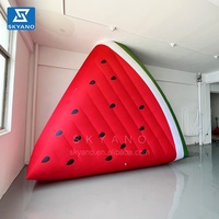 Modèle de fruit de simulation gonflable publicitaire Ballon de pastèque publicitaire personnalisé pour affichage