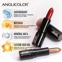 Kit de Rouge à Lèvres Nacré Marque Blanche, Longue Tenue, Imperméable, Gloss Vegan, Crayon à Lèvres, Coffret Cadeau Maquillage Nude