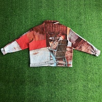 Blouson Bomber d'Hiver 2026 pour Homme, Manteau Lourd en Jacquard Tissé, Veste Zippée Style Tapisserie