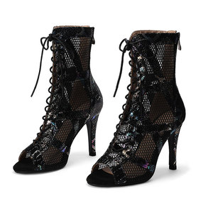 <span class=keywords><strong>Sandali</strong></span> plateau retrò gotico 7 pollici tacco sottile strass 17cm punta aperta scarpe sexy fetish per ballerina esotica feste e d - Product Image 1