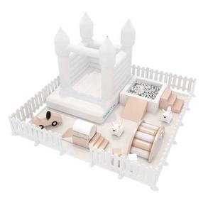 Parco <span class=keywords><strong>giochi</strong></span> <span class=keywords><strong>per</strong></span> <span class=keywords><strong>bambini</strong></span> soft play set attrezzatura bianca e grigia parco <span class=keywords><strong>giochi</strong></span> all'aperto pacchetto soft play <span class=keywords><strong>per</strong></span> <span class=keywords><strong>bambini</strong></span> - Product Image 3