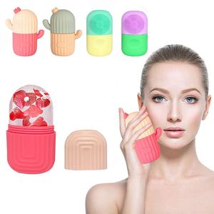 Moule à glace facial portable en silicone épaissi, design cactus, pour massage beauté et soins de la peau, directement de l'usine - Product Image 3