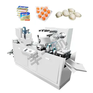 New full automatic liquid olive oil butter cream blister packer ketchup auto blister packaging machine