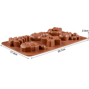 แม่พิมพ์เค้กซิลิโคนฟองดองคุกกี้พุดดิ้งชุดคริสต์มาส - Product Image 2