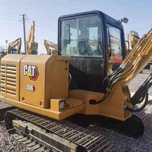Mini excavatrice d'occasion Cat306 Caterpillar Machinery Haute performance Poids en ordre de marche de 6 tonnes Pompe à moteur d'occasion - Product Image 1