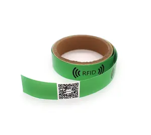 ใช้สายรัดข้อมือ RFID กระดาษ PP / Tyvek ครั้งเดียวสําหรับการควบคุมการเข้าออกสาธารณะ MIFARE 1K