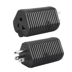 J01 Industri 15 Amp untuk 20 Amp Plug Extender Adaptor Outlet Converter AC Rumah Tangga Adaptor NEMA 5-15P untuk NEMA 5-20R