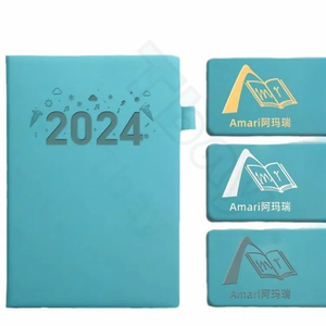 2026 2025 logotipo personalizado A5 B6 PU cuero Tapa dura diario cuaderno contraseña <span class=keywords><strong>libro</strong></span> para hacer lista - Product Image 3