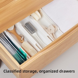 Creative Drawer Organizer Foldable Plastic <b>Storage</b> <b>Box</b> for Clothes Bra Socks Tie - Product Image 5