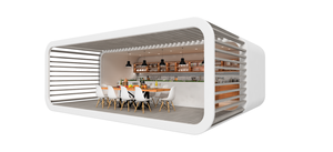 Casa Contenedor de Acero de Alta Calidad de <span class=keywords><strong>6m</strong></span>, Diseño Moderno para Oficina en Casa, Bar en Casa y Soluciones de Trabajo al Aire Libre - Product Image 2