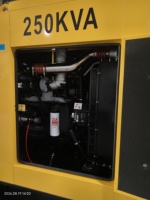 Générateur diesel silencieux Guangzhou 200 kW 250 kVA, moteur 6CTAA8.3-G9 220 kW 275 kVA pour une villa/hôtel au Ghana, 50 Hz