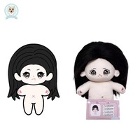 Peluche Anime Personnalisée sur Mesure, Fabrication OEM de Poupées Humanoïdes en Coton, Vente en Gros d'Usine, Figurines de Personnages Rembourrées 2D à 3D