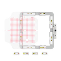 Cadre de broderie magnétique pour machine à broder Janome Memory Craft MC400E MC450E MC500E MC550E Elna EXpressive 830L