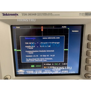 ออสซิลโลสโคปดิจิตอล Cald Tektronix TDS 3034B 300MHz 4CHAN H ใช้งานมาแล้วเพียง 120 ชั่วโมง คุณภาพดีมาก - Product Image 4
