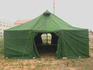 Carpa de Lona de 4.8x8 Metros, Estilo <span class=keywords><strong>Militar</strong></span>, para 20 Personas, con Varios Tamaños y Colores, Fácil de Instalar - Product Image 2