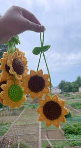 الجملة اليدوية الحياكة باقة أزهار الإقحوانات روز توليب القرنفل كالا الزنابق ننسى-me-لا يملكون الكروشيه - Product Image 2