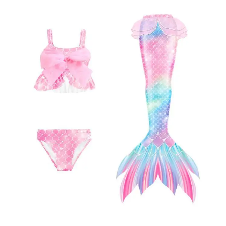 Mermaid Tails niños niñas traje de baño ropa de playa para nadar