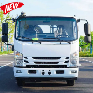 Nouveau camion de remorquage à plateau plat jaune avec plateforme élévatrice hydraulique pour le transport et les opérations de sauvetage de voitures - Product Image 1