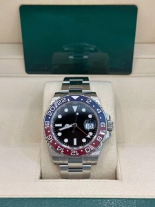 Montre de haute qualité en acier inoxydable lumineux de 41 mm avec mouvement mécanique ETA, verre saphir, Pepsi GMT, modèle VS Factory V3 3285 - Product Image 6
