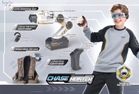 Set Pistol Dart Busa Eva Plastik dengan Remote Control untuk Permainan Interaktif, Teknologi Sensor Gerak Cerdas, Mekanisme Penembakan Otomatis