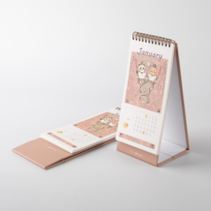 Tùy Chỉnh Thiết Kế Độc Đáo 2026 Các Tông Máy Tính Để Bàn Advent Lịch Bảng Giấy In Cho Hiển Thị Giấy Bìa Sản Phẩm In Ấn - Product Image 1