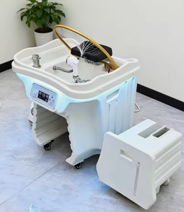 Lavacabezas Multifuncional para Salón de Belleza, Spa Capilar, Lavado de Cabello, Baño de Vapor Tailandés, Masaje, Lavabo Circulante para Barbería y Estética - Product Image 4