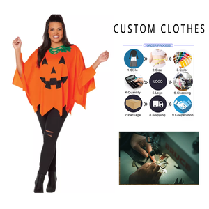 <span class=keywords><strong>Vestito</strong></span> con motivo a <span class=keywords><strong>zucca</strong></span> irregolare allentato taglie forti <span class=keywords><strong>donna</strong></span> festa di Halloween accattivante e interessante - Product Image 1
