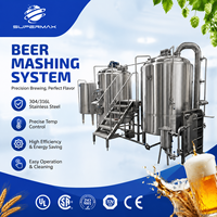 Equipo Automático para Microcervecería, Máquina para Hacer Cerveza de 500L-1000L de Capacidad, Fácil de Operar, para Fermentación Profesional de Cerveza