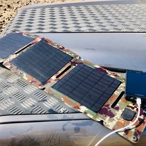 Caricatore Solare Fotovoltaico Monocristallino per Energie Rinnovabili, Fotocamere, Radio, Walkie-talkie - Product Image 6