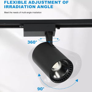 Lampada a Binario <span class=keywords><strong>LED</strong></span> Moderna da Incasso per Interni, Uffici, Negozi e Case, 10W 20W 30W - Product Image 2
