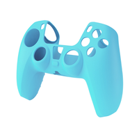 Coque en silicone pour manette PS5, antidérapante, douce, protectrice, accessoires de jeu
