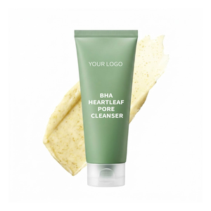 Gel Limpiador Profundo de Poros con Quercetinol y BHA, Limpiador Facial con Ácido Salicílico, Eliminación de Puntos Negros, Ácido Hialurónico, Doble Limpieza a Base de Plantas - Product Image 1