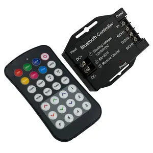 FEICAN FC-020 RGB Bluetooth LED kontrol müzik uzaktan aydınlatma tasarımı şerit işıklar için uzaktan kumanda 12V