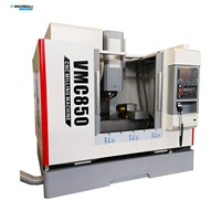 Centre d'usinage CNC VMC850 avec contrôleur GSK KND Siemens Fanuc Mitsubishi et quatrième cinquième axe Prix ​​bas